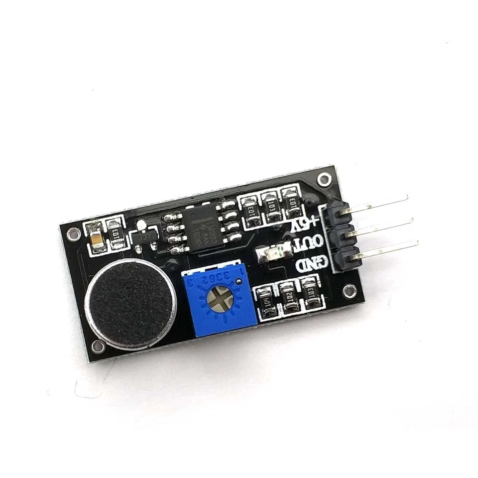 LM393 Sound Detection Sensor Module – Black