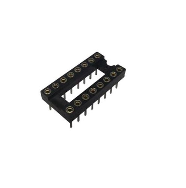 2227Mc-16-03-09-F1-Socket Ic, Dil, 0.3″, 16Way