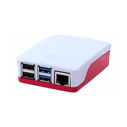 Official Raspberry Pi 4 Case-Red-White