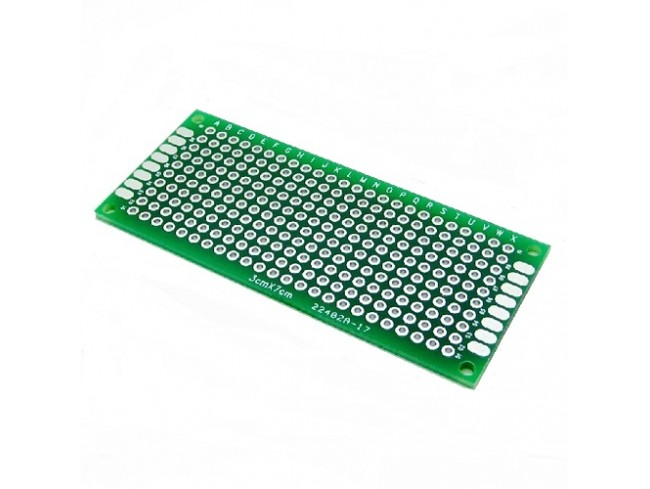 3 x 7 cm Universal PCB Prototype Board Double-Side – 2pcs