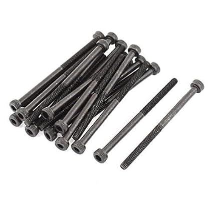 EasyMech Set of M5 X 65 MM Socket Head Cap (Allen) Bolt and Nut-12 pcs.