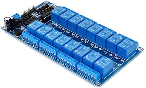 5V 16 Channel Relay Module with Light Coupling LM2596S Power Supply