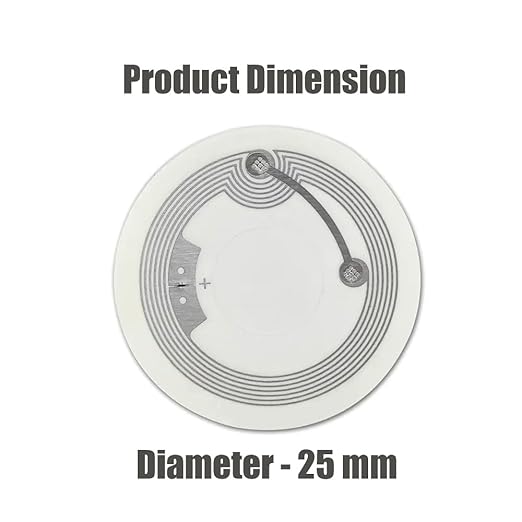 13.56 MHz NTAG213 144Byte Sticker NFC Tag