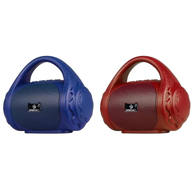 Ultra 3D Bass Bluetooth Wireless Speaker HIGH BASS Super Sound Audio System/Water Resistent/Splashproof Portable FM/USB/AUX SD Card Supported/Mini Home Theatre StyleRR 13