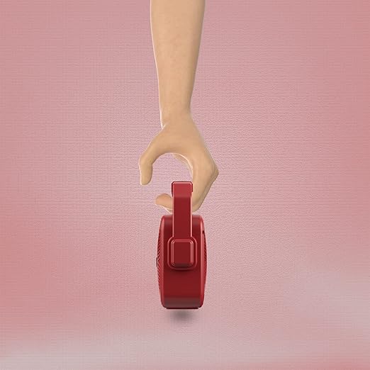 ZEBRONICS Zeb-County 2 Portable Wireless Speaker Supporting Bluetooth v5.0, FM Radio, Call Function, Built-in Rechargeable Battery, USB/Micro SD Card Slot, 3.5mm AUX Input, TWS (Red)