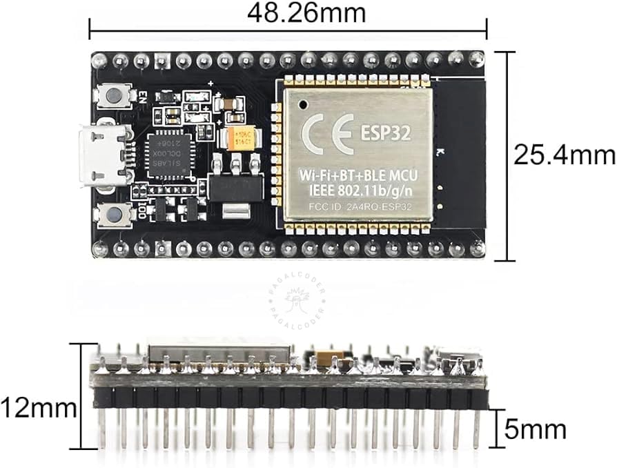 ESP32 38Pin Development Board WiFi + Bluetooth Dual Core Ultra-Low Power Consumption