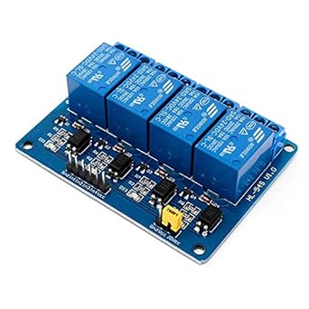 24V 4-Channel Relay Module (with Light Coupling)