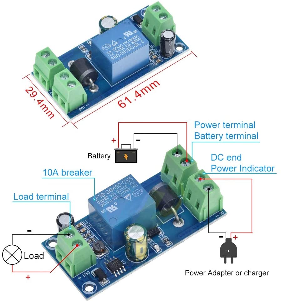 YX850 Power Failure, Automatic Switching, Standby Battery Lithium, Battery Module 5V-48V