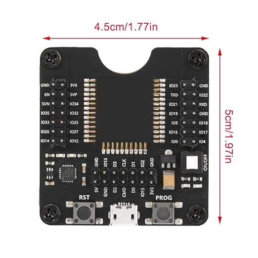ESP32-WROOM-32 Burn Fixture Test Board