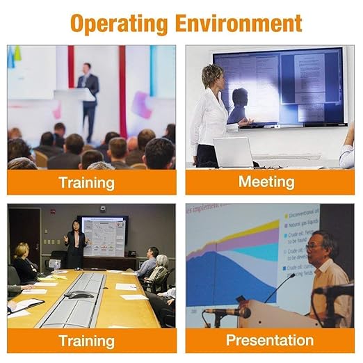 rts 2023-2024 Wireless Presenter Laser Power Point PPT Presenter Slide Changer Controller with USB Receiver for Mac/Computer/Laptop Windows Mac PC Presentation Clicker for Keynote/PPT/Google Slides