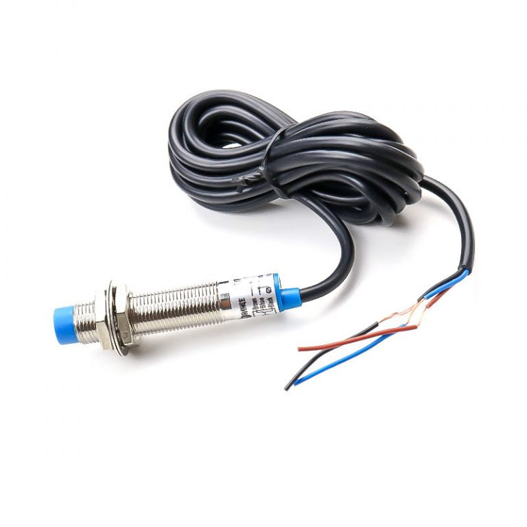 Orange 4mm PNP Inductive Proximity Sensor RM12 DC6~36V (Unshielded)