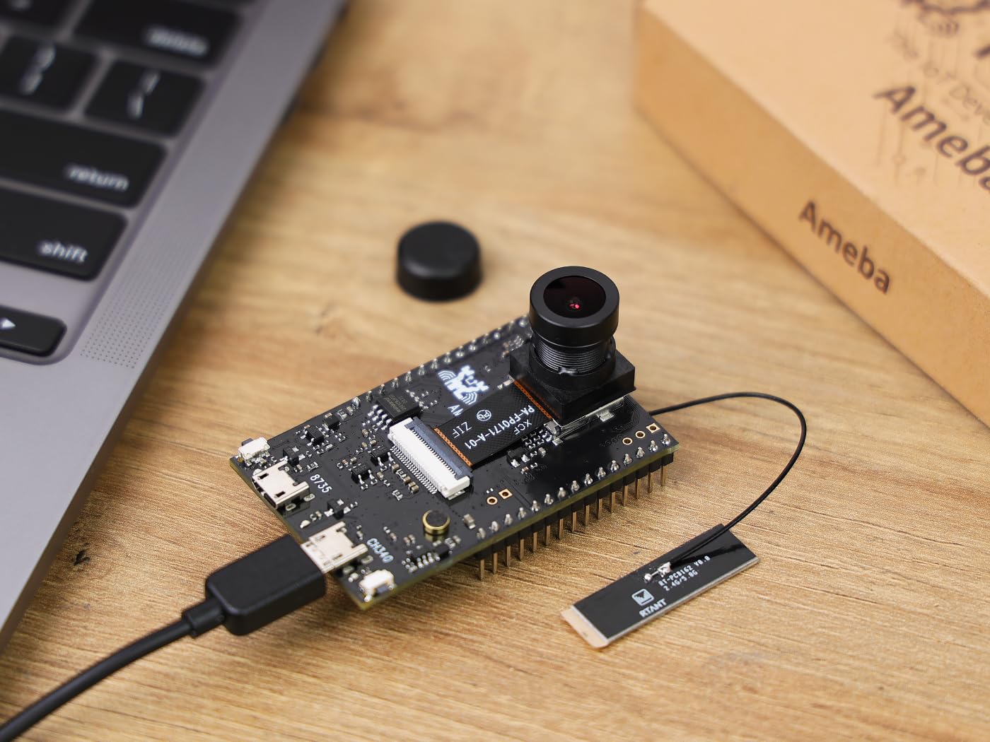 Realtek AMB82-Mini IoT AI Camera Arduino Dev. Board