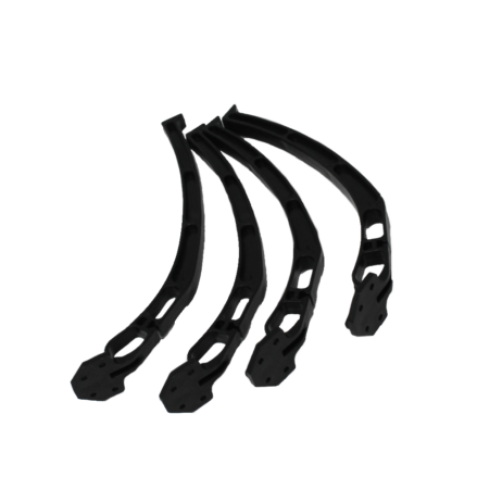 F450 / Q450 Quadcopter Frame(PCB Version with Integrated PCB) + Plastic Landing Gear Combo Kit – Made in INDIA