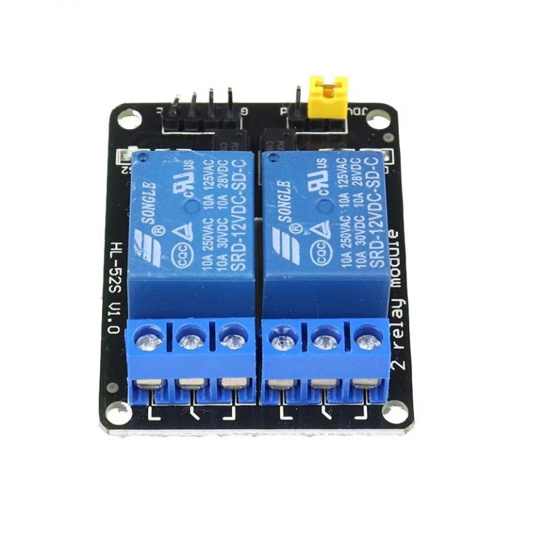 24V Dual Channel Relay Module (with Light Coupling)