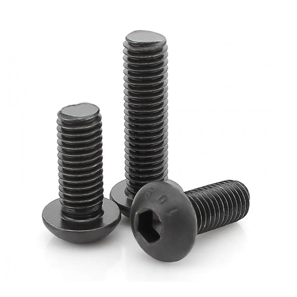 EasyMech Set of M6 X 12MM Socket Head Cap (Allen) Bolt and Nut-12 pcs