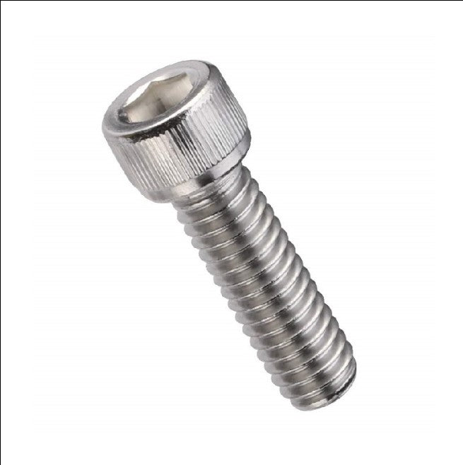 EasyMech SS304 M4 X 10 MM Socket Head Cap (Allen) Bolt -25 Pcs.