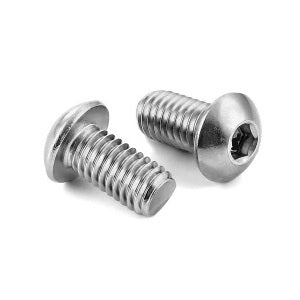 EasyMech SS304 M6 X 8 MM Socket Button Head Cap (Allen) Bolt -25 Pcs.