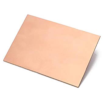 FR4 Copper Clad Laminate Double Side PCB 100 x 75 x 1.5 mm