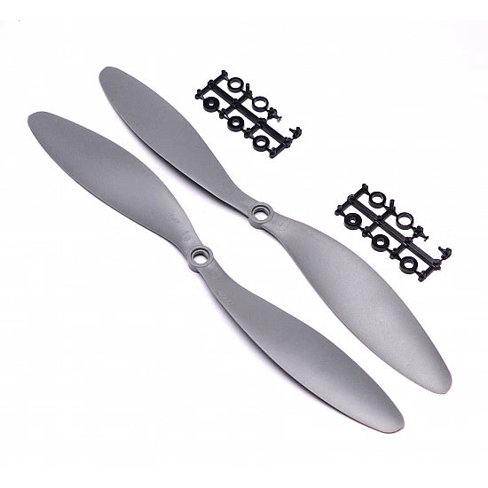 1147 (11X4.7) Glass Fiber Nylon Gray Propellers 1CW + 1CCW- 1pair