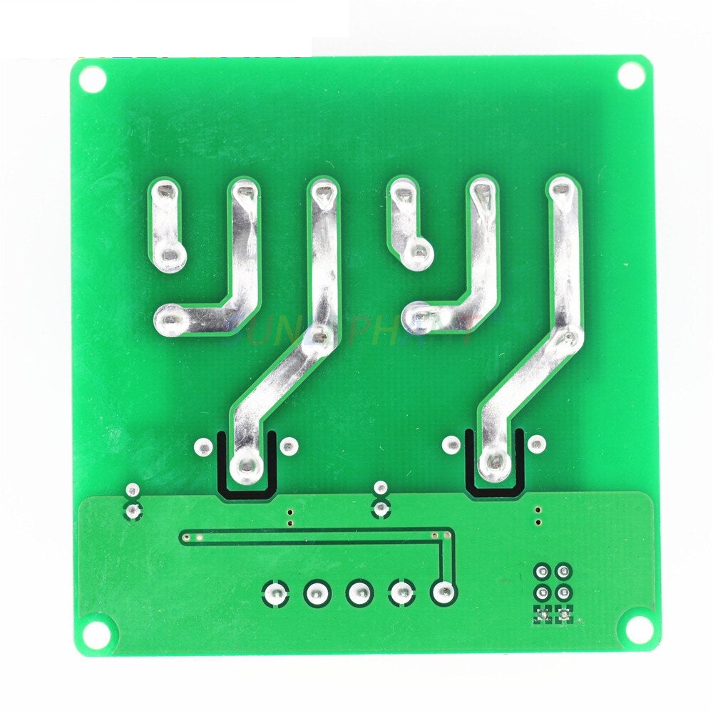 2 Channel Relay Module 30A with Optocoupler Isolation 5V Supports High and Low Triger