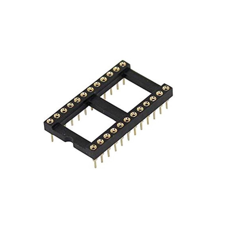 2227Mc-24-03-06-F1-Socket Ic, Dil, 0.3″, 24Way