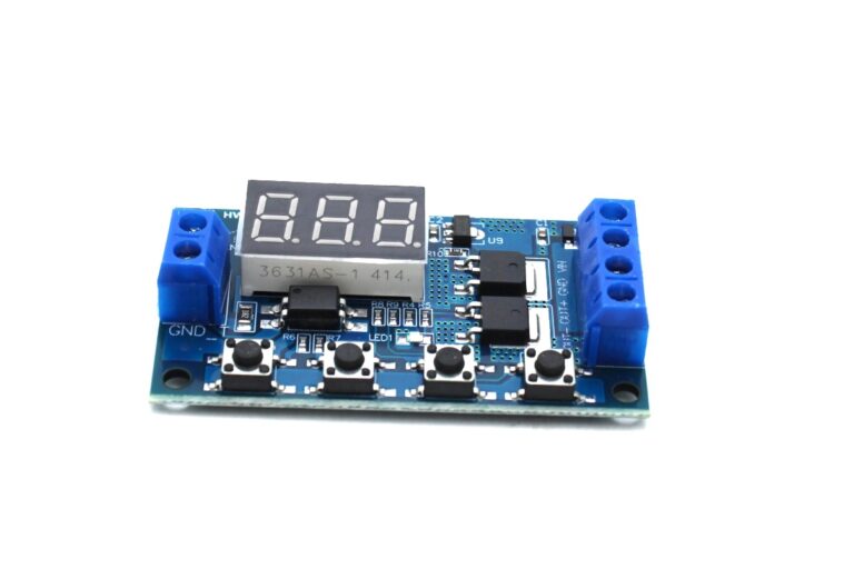 Timing Delay Switch Circuit with Double MOSFET Control