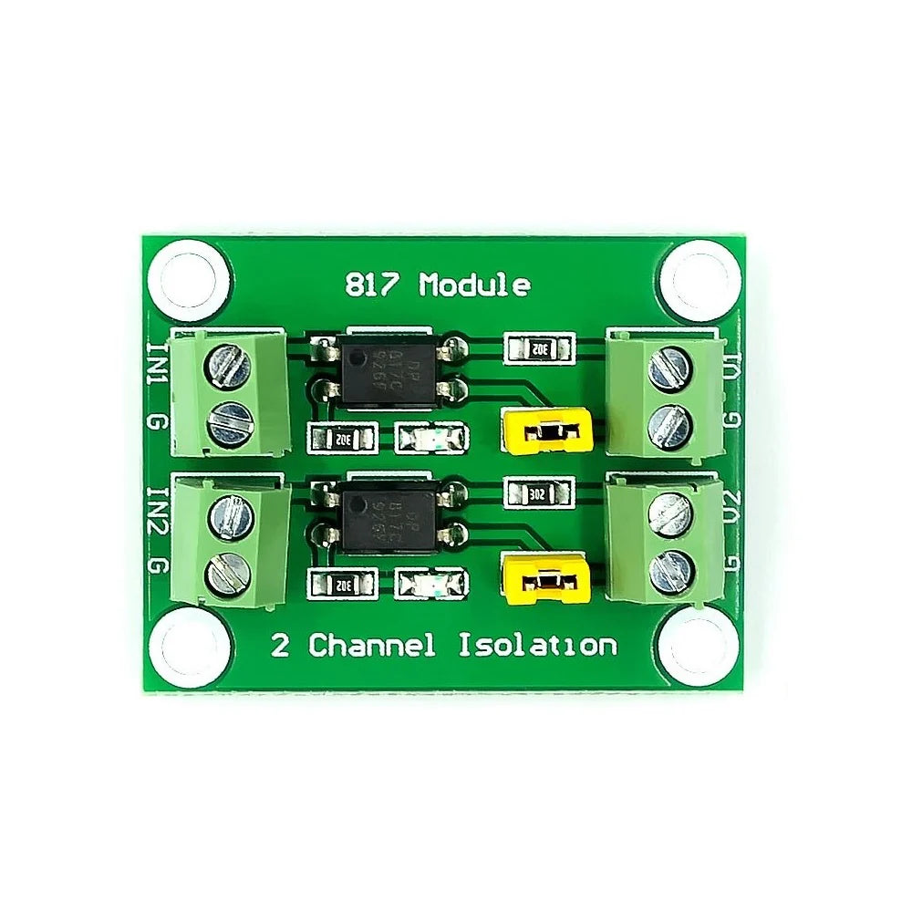 PC817 2 CH Optocoupler Isolation Module