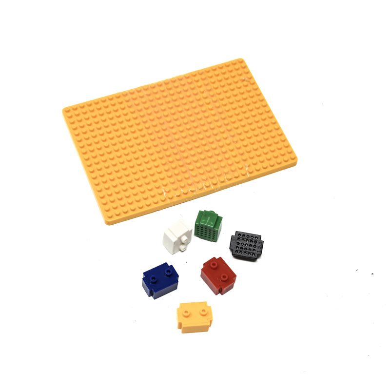 XF-25 Ultra Mini Multi-color Block Building breadboard