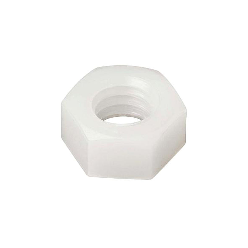 White nylon nut M3 (Pack of 25)