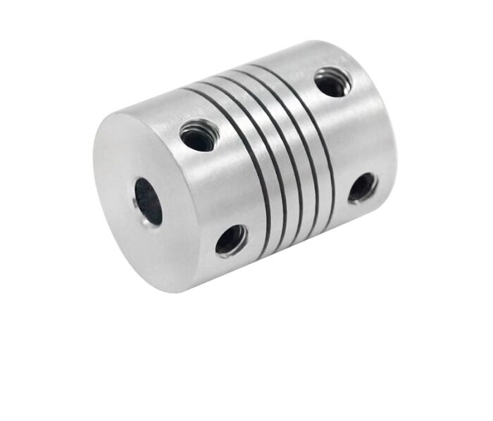 Flexible Coupling OD:20mm x L:24mm Bore: 5 x 10mm