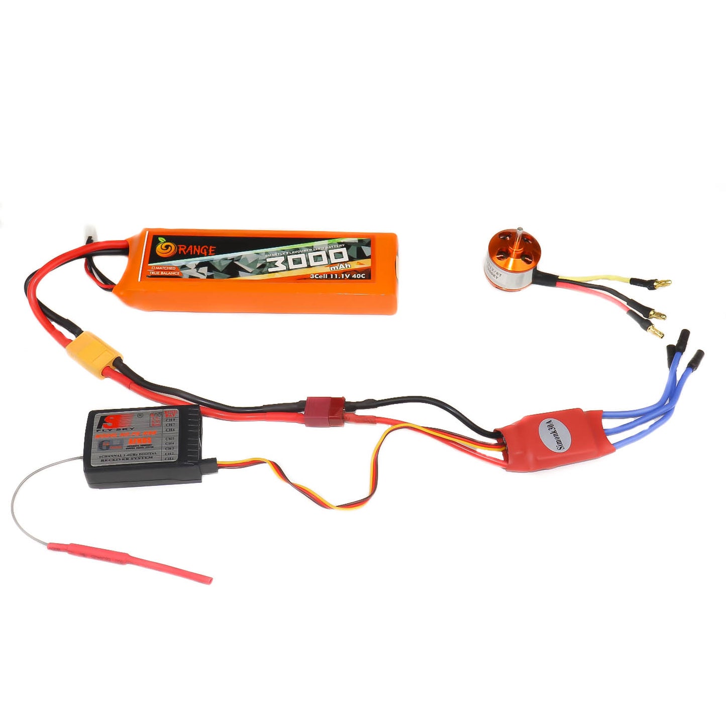 SimonK 30A BLDC ESC Electronic Speed Controller with Connectors