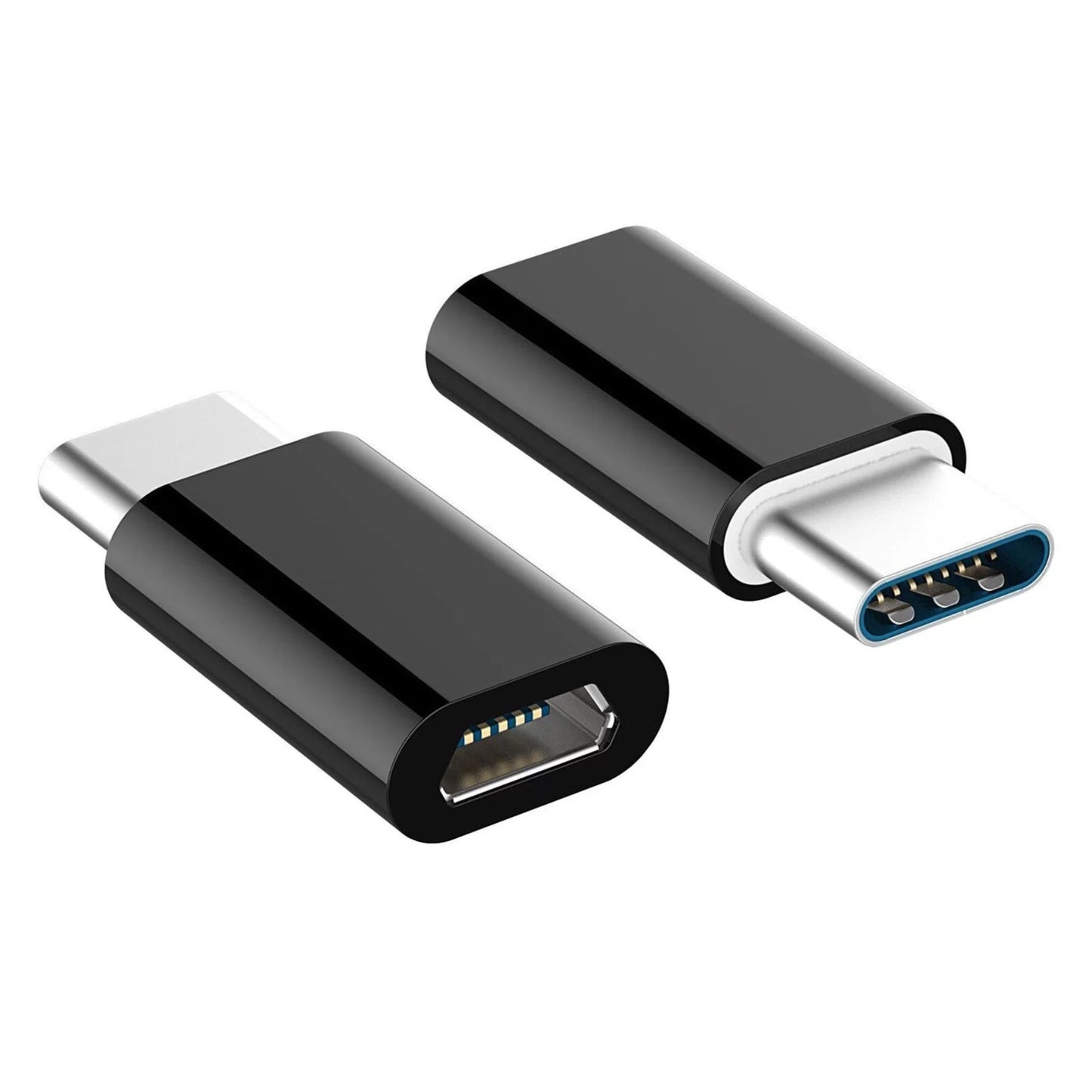 Micro USB-B (Female) to USB Type C (Male) Converter Adapter for Raspberry Pi 4