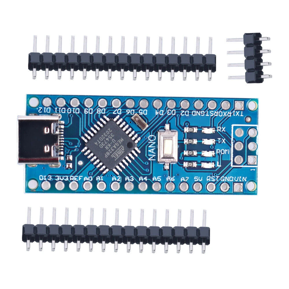 Arduino Nano V3.0 ATmega328P CH340 Chip I Type-C UNSOLDERED