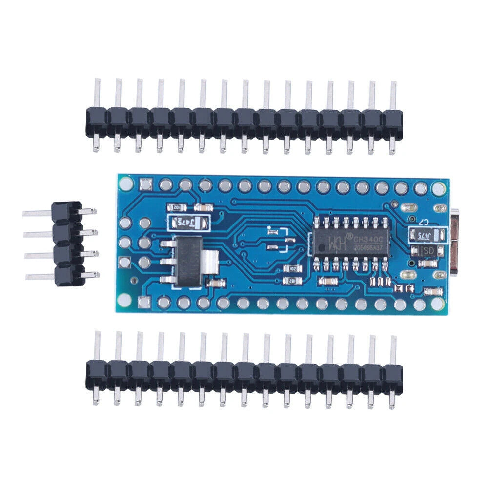 Arduino Nano V3.0 ATmega328P CH340 Chip I Type-C UNSOLDERED