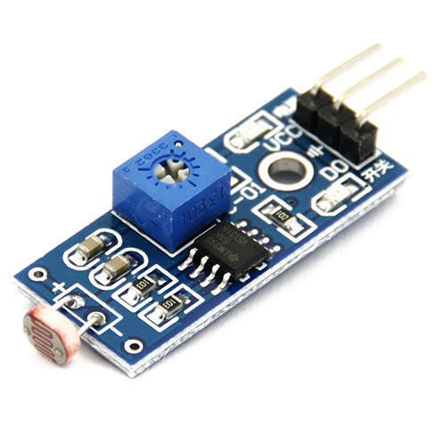 LM393 Photosensitive LDR Sensor Module With Digital Output - 3 Pin