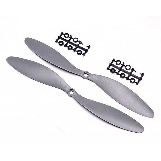 1147 (11X4.7) Glass Fiber Nylon Gray Propellers 1CW + 1CCW- 1pair