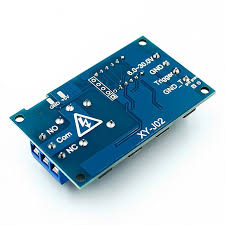 6-20V 1-Channel Power Relay Module with Adjustable Timing Cycle
