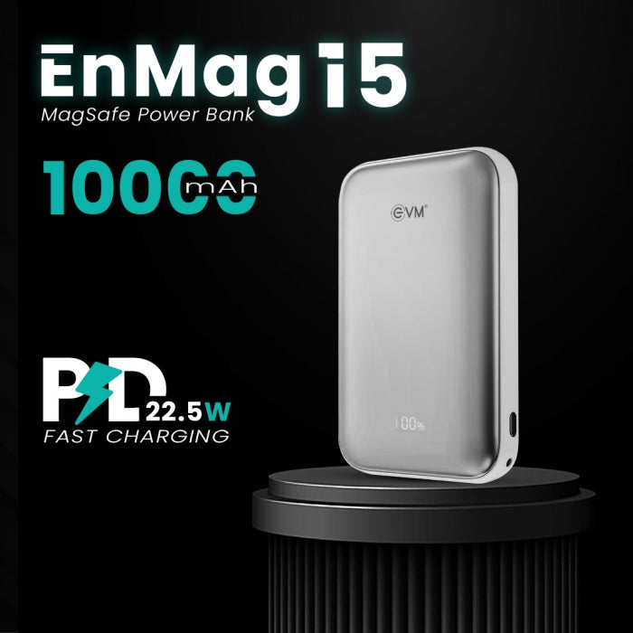 EnMag 15 10000mAh Power Bank (EVM-P0410)