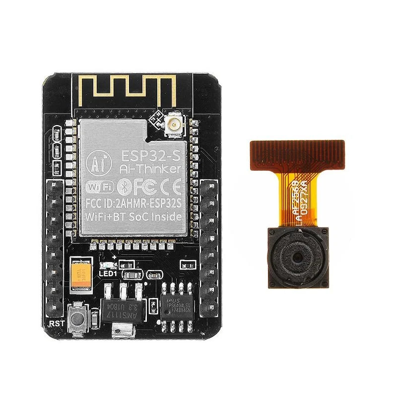 (Discontinued) Ai Thinker ESP32 CAM Development Board WiFi+Bluetooth with AF2569 Camera Module
