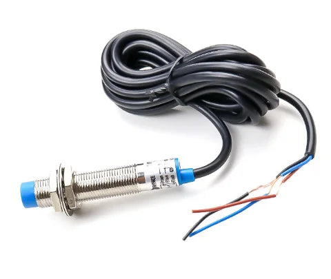 Orange 4mm NPN Inductive Proximity Sensor RM12 DC6~36V (Unshielded)