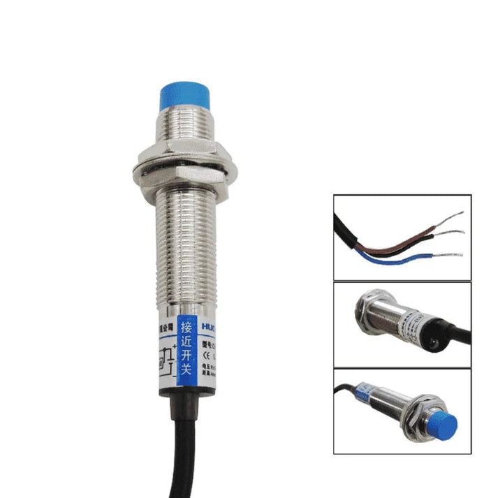 Tube Type Inductive Proximity Sensor Detection Switch NPN DC6-36V 4mm Normally Open switch LJ12A3-4-Z/BX