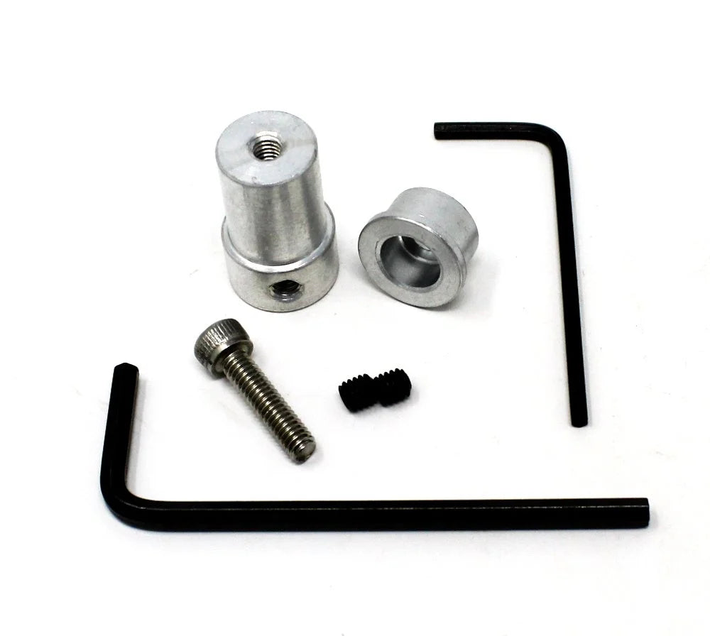 Easymech 4mm Al Coupling For 58mm Plastic Omni Wheel