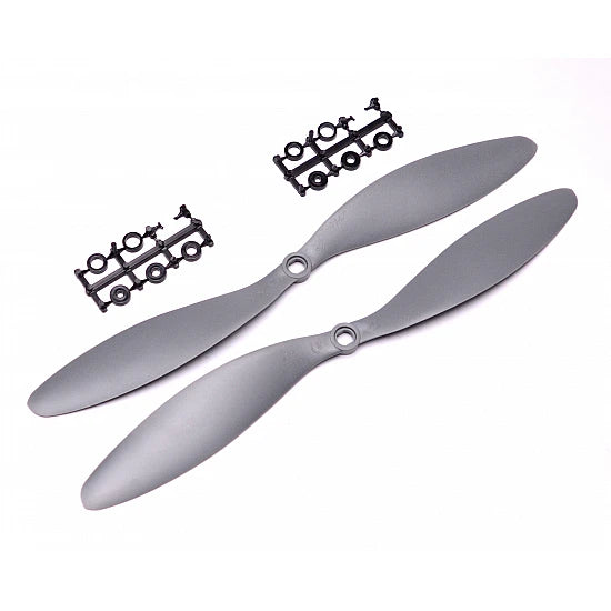 1147 (11X4.7) Glass Fiber Nylon Gray Propellers 1CW + 1CCW- 1pair