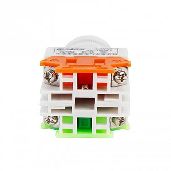 Red Mushroom Cap LAY37-, 11ZS 1NO 1NC DPST, Emergency Stop Push, Button Switch AC 690V 10A, Switch Equipment Lift, Elevator Latching Self Lock