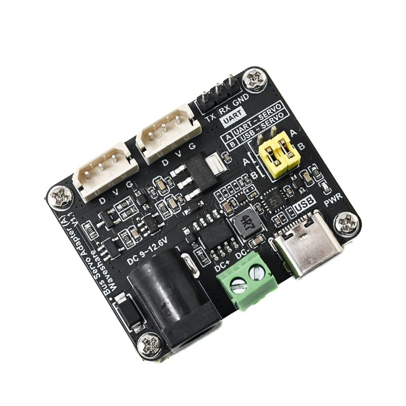 Waveshare Serial Bus Servo Driver Board, Integrates Servo Power Supply And Control Circuit, Applicable for ST/SC Series Serial Bus Servos