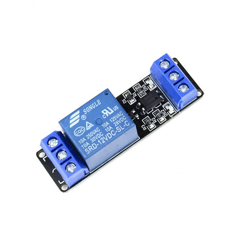1 Road/Channel Relay Module (with light coupling) 12V