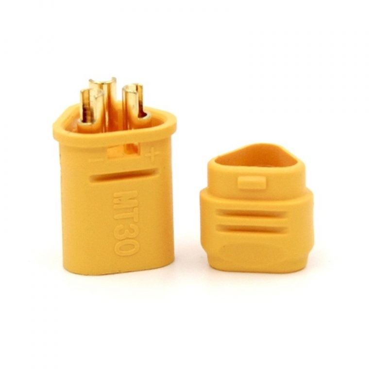 Amass MT30 3 Pole Motor/ESC Connector Set Female – 1 Pcs- MT30-F.G.Y