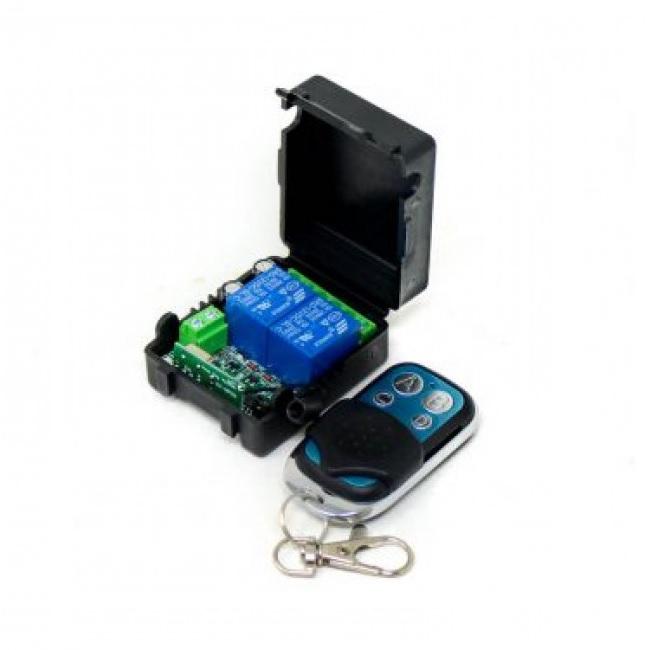 433MHz 12V 2 Channel, Relay Module Wireless, Remote Control Switch, without Battery