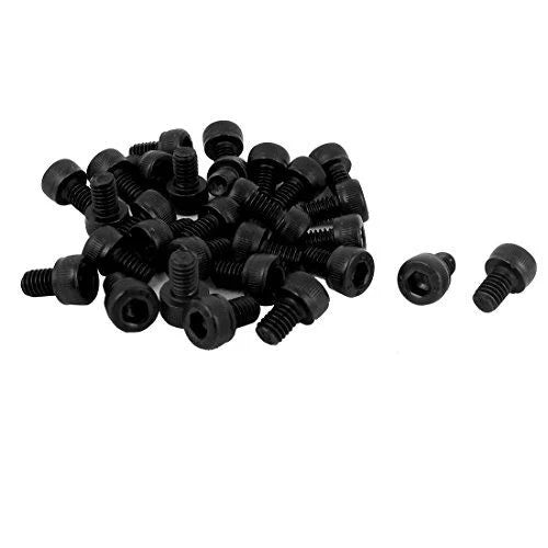 EasyMech Set of M2.5 X 8MM Socket Head Cap (Allen) Bolt and Nut-12 pcs.