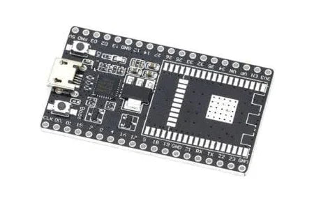Black ESP32-DEVKITC Development Board Backboard